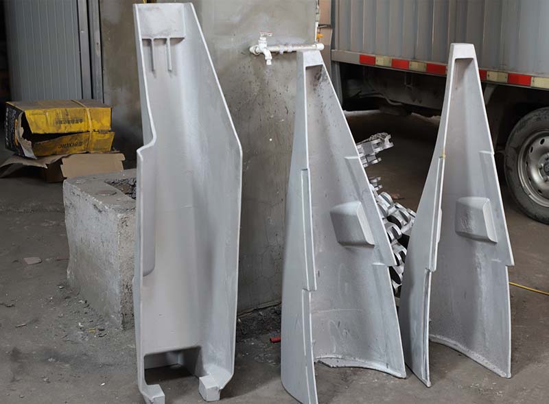 天津农用机械收割机外壳铸造